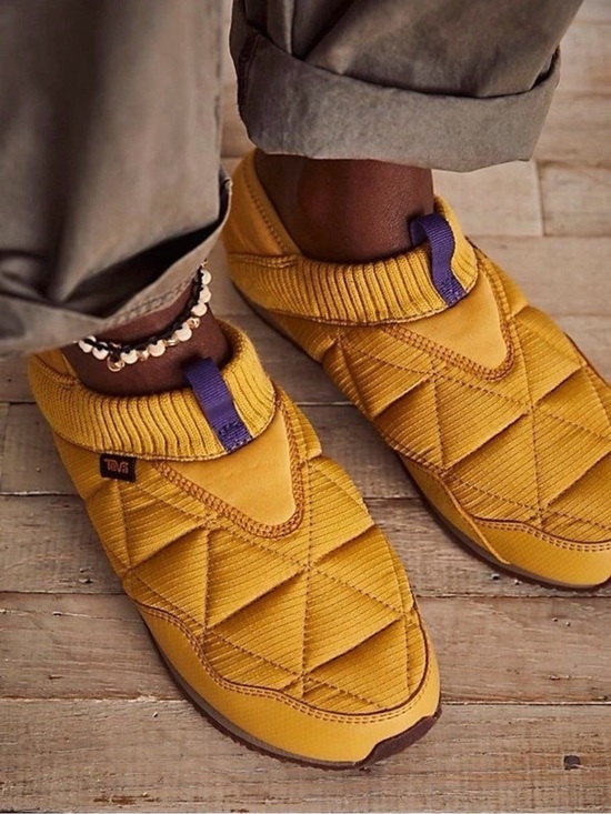 Teva Shoes - Teva Reember Insulated Slip-On Sneakers - Mustard